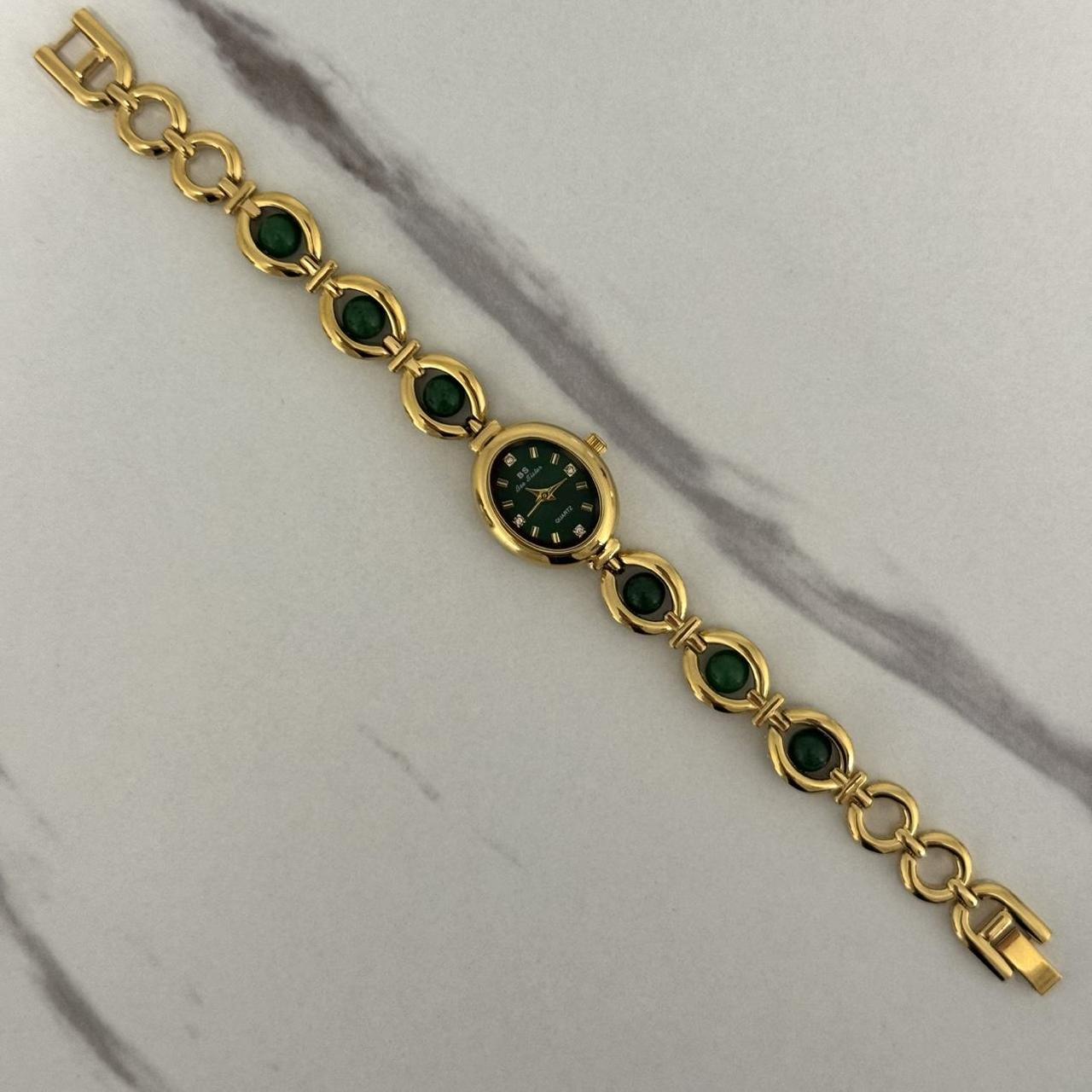 Watch Dark Green Natural Stone