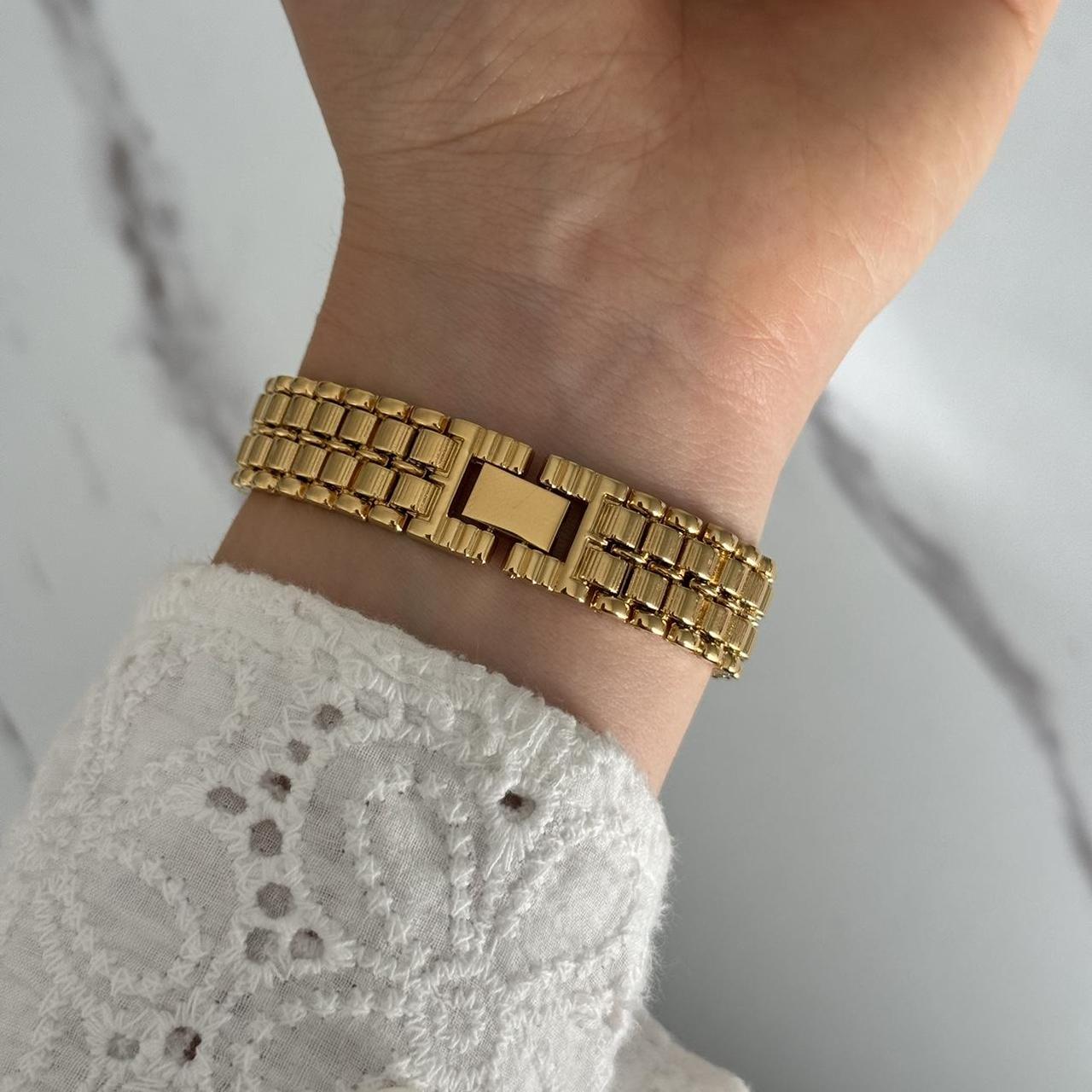 Retro Gold/White Watch