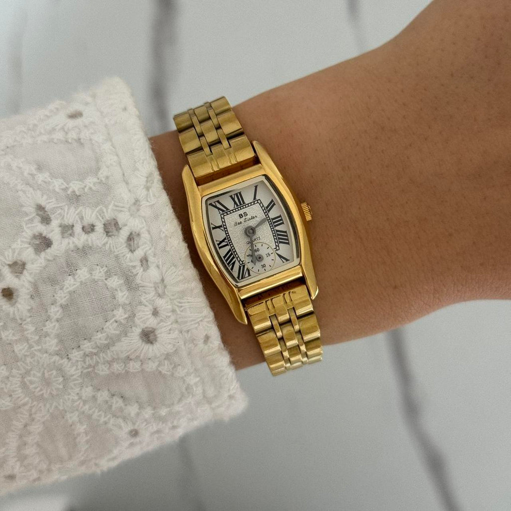 Vintage Style Gold Mini Watch