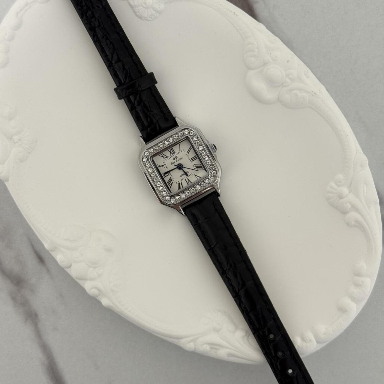 Retro Silver/Black Watch