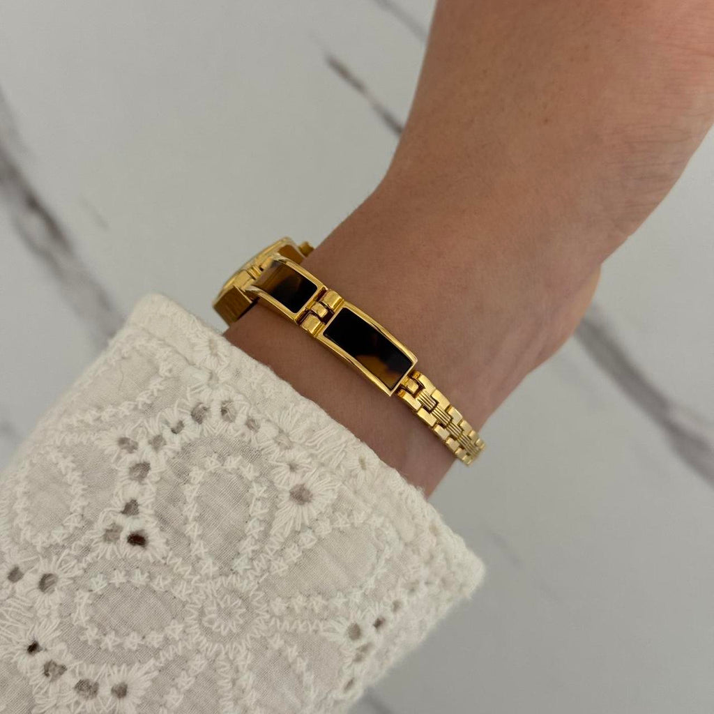 Mini Watch Brown Marble