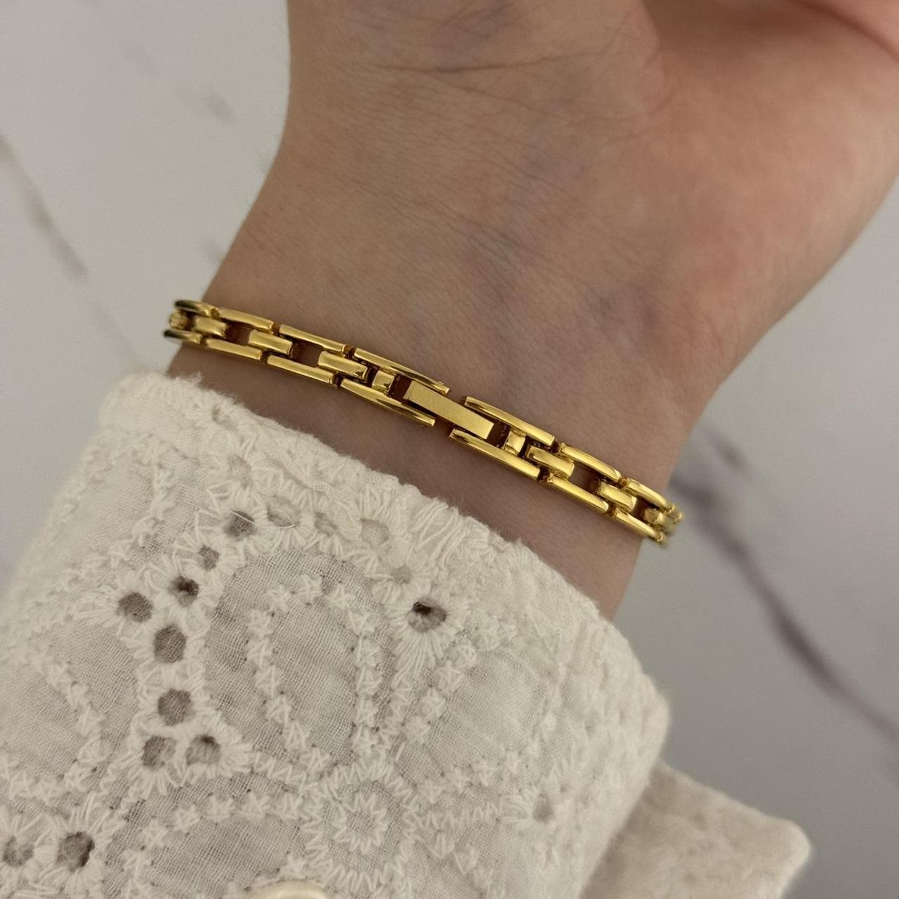 Tiny Gold/White Mini Watch