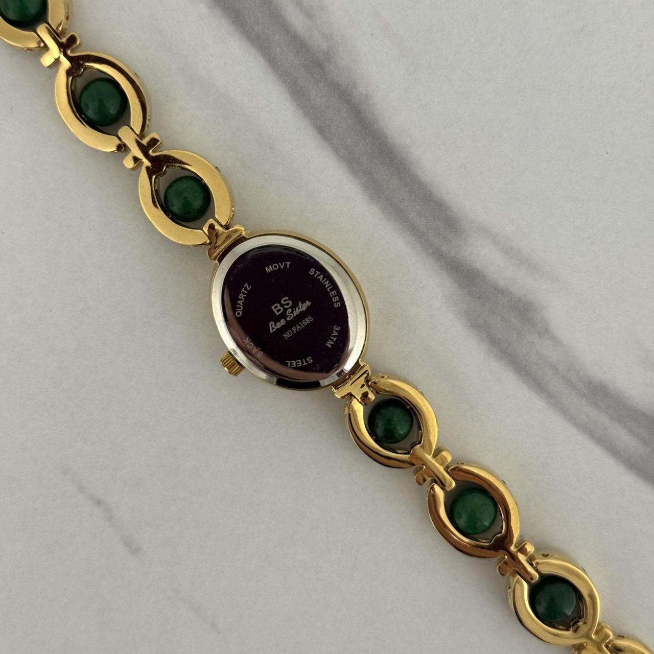 Watch Dark Green Natural Stone
