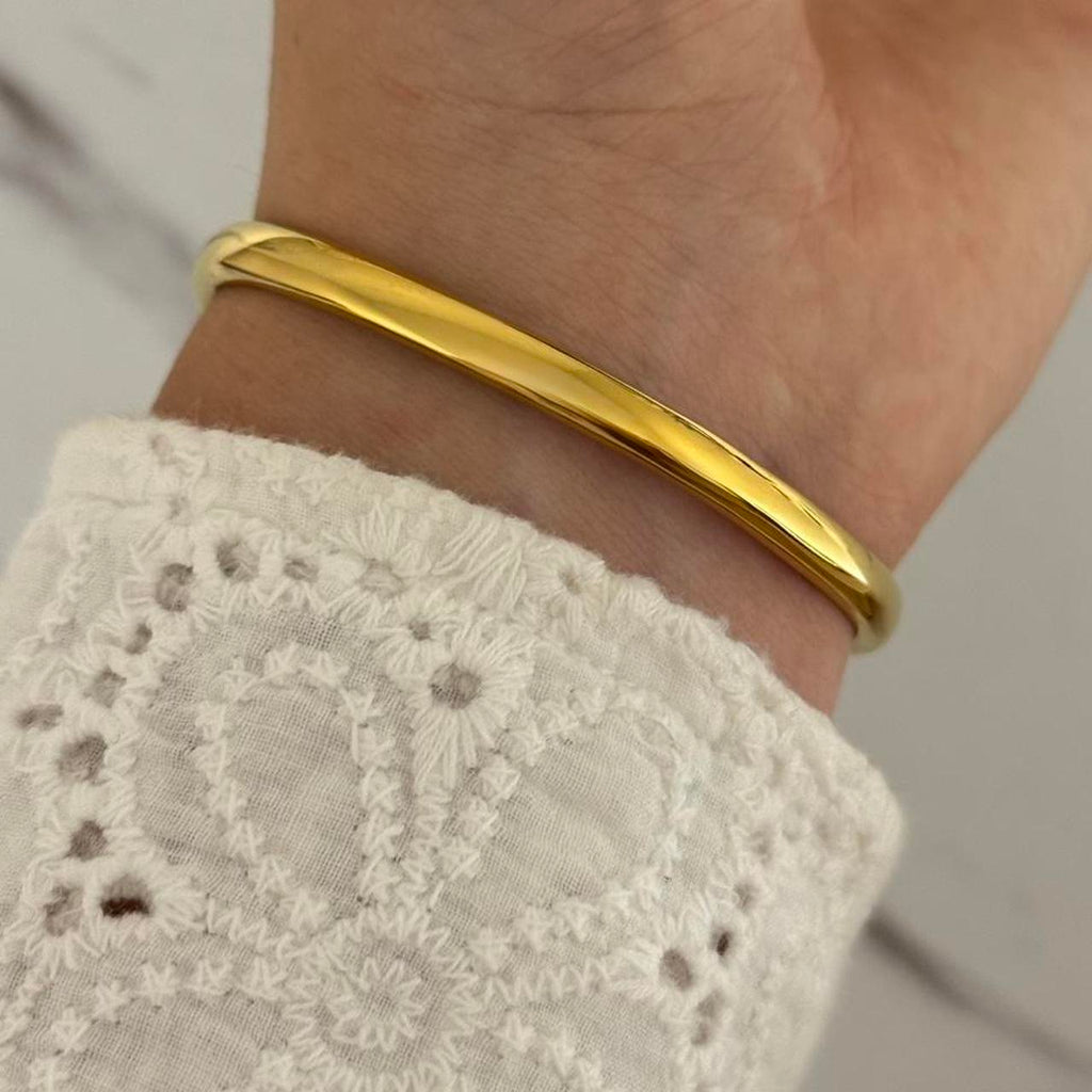 Gold Star Bracelet Zircon Stone