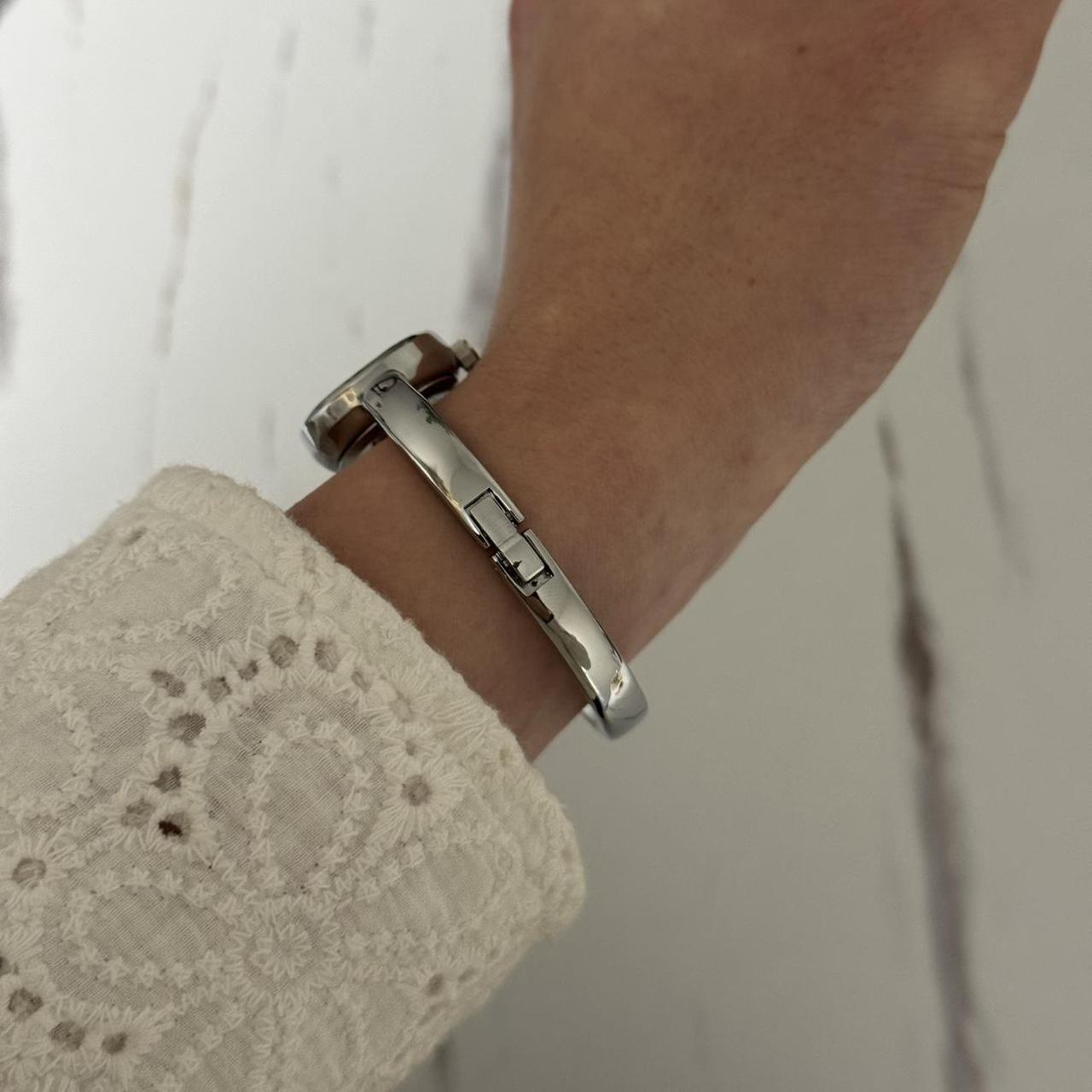 Silver Burgundy Red Watch Catalina