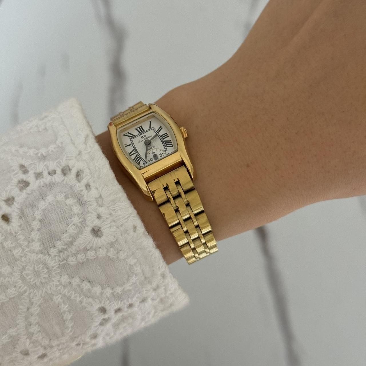 Vintage Style Gold Mini Watch