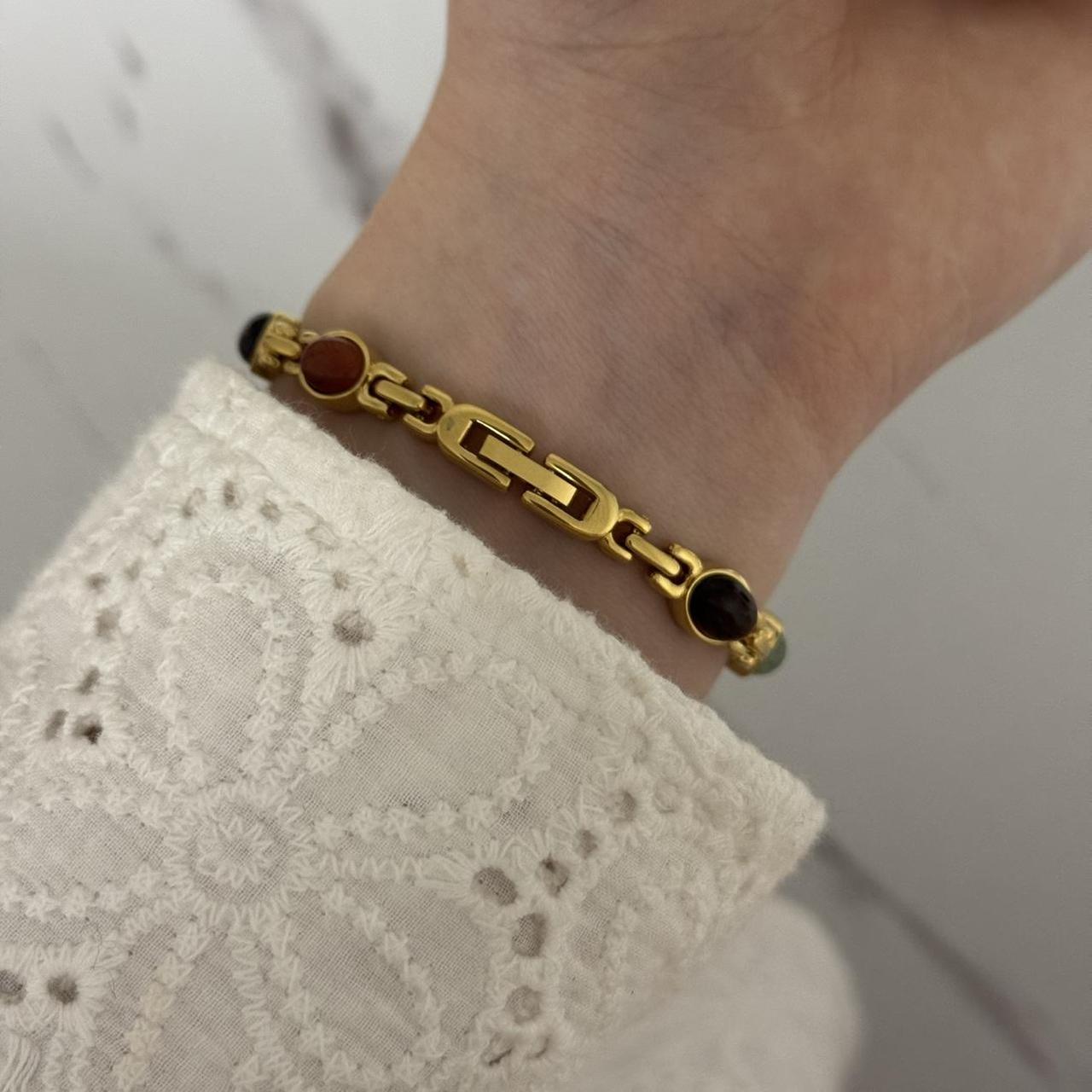 Mini watch Barsa multicoloured natural stone