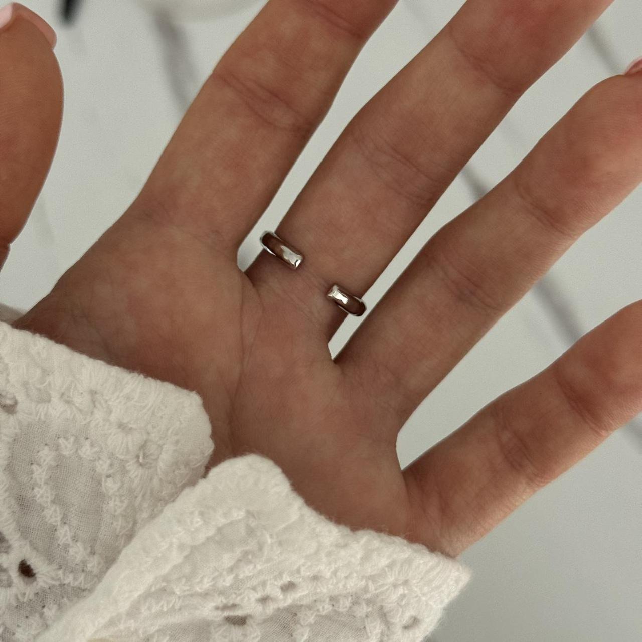 Vintage Vibe Square Silver Ring