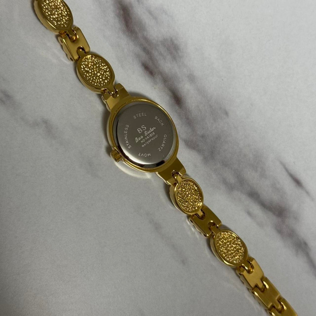 Elina Brown Natural Stone Watch