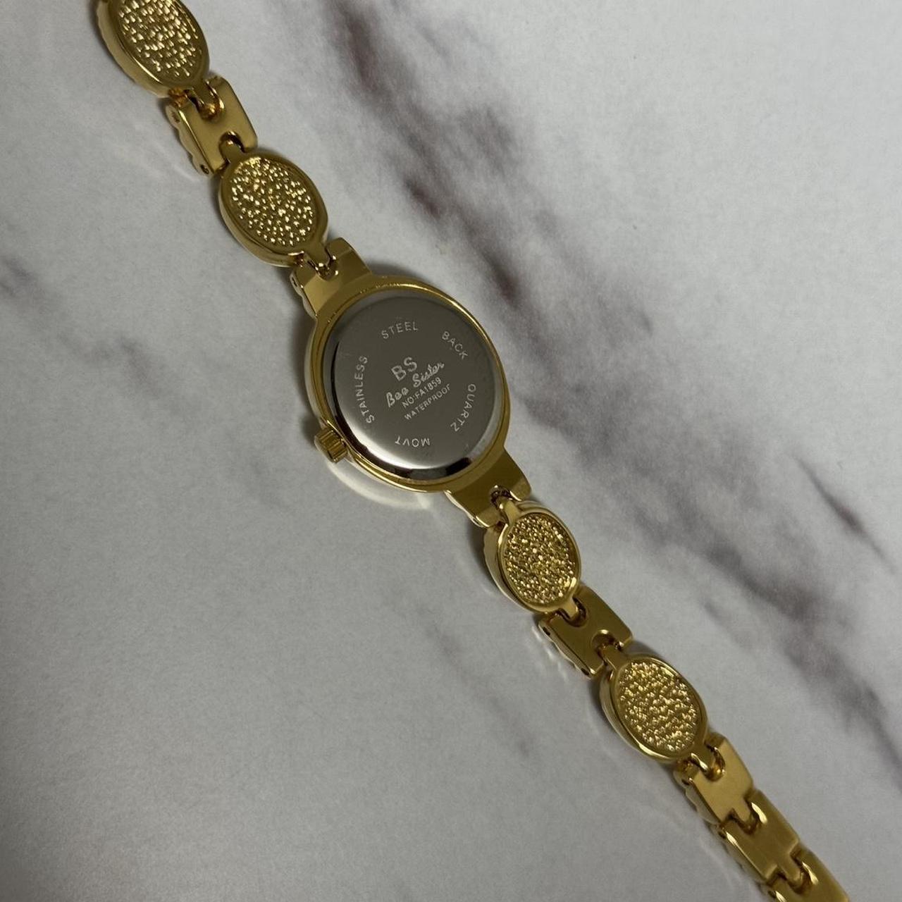 Elina Brown Natural Stone Watch