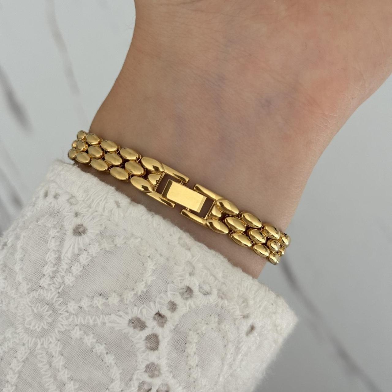 Retro Round Gold Mini Watch