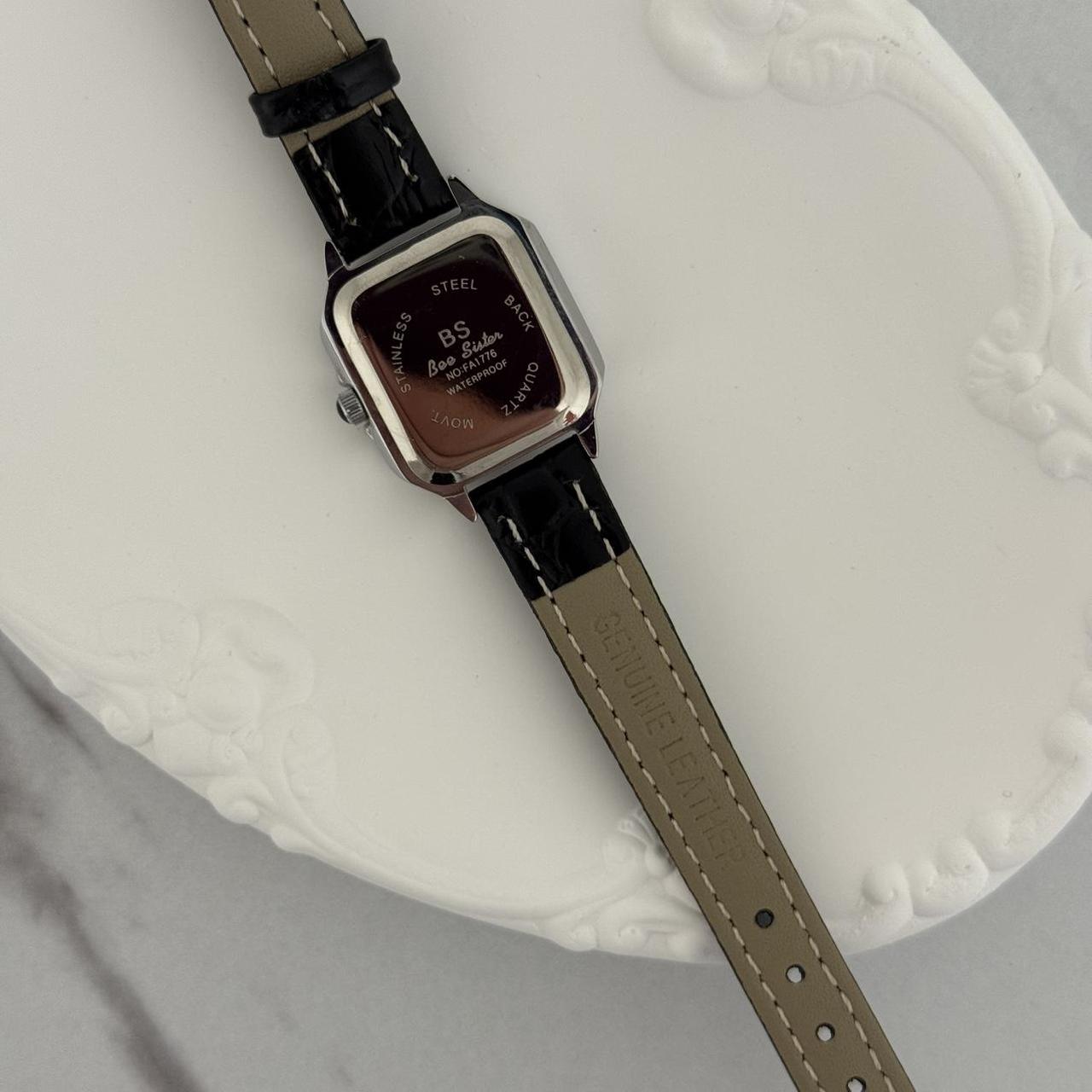 Retro Silver/Black Watch