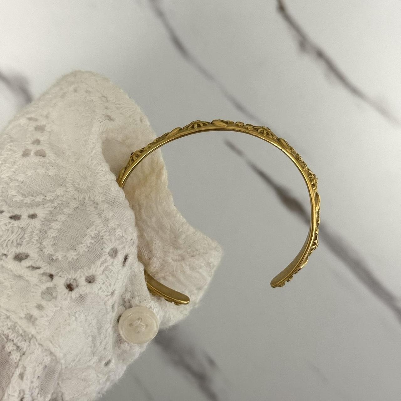 Vintage Vibe Gold Bracelet Sun Shape