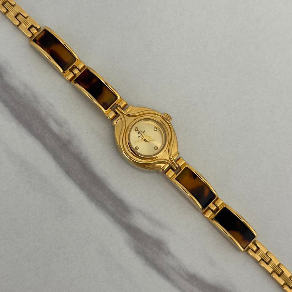 Mini Watch Brown Marble