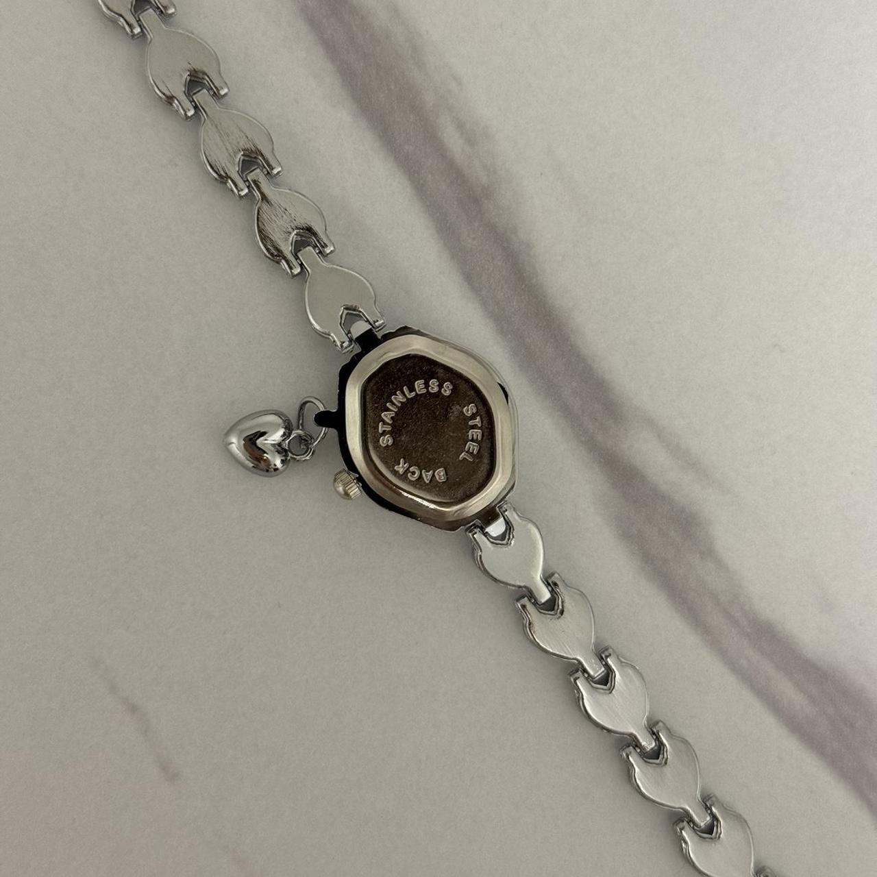 Silver/Blue Mini Watch