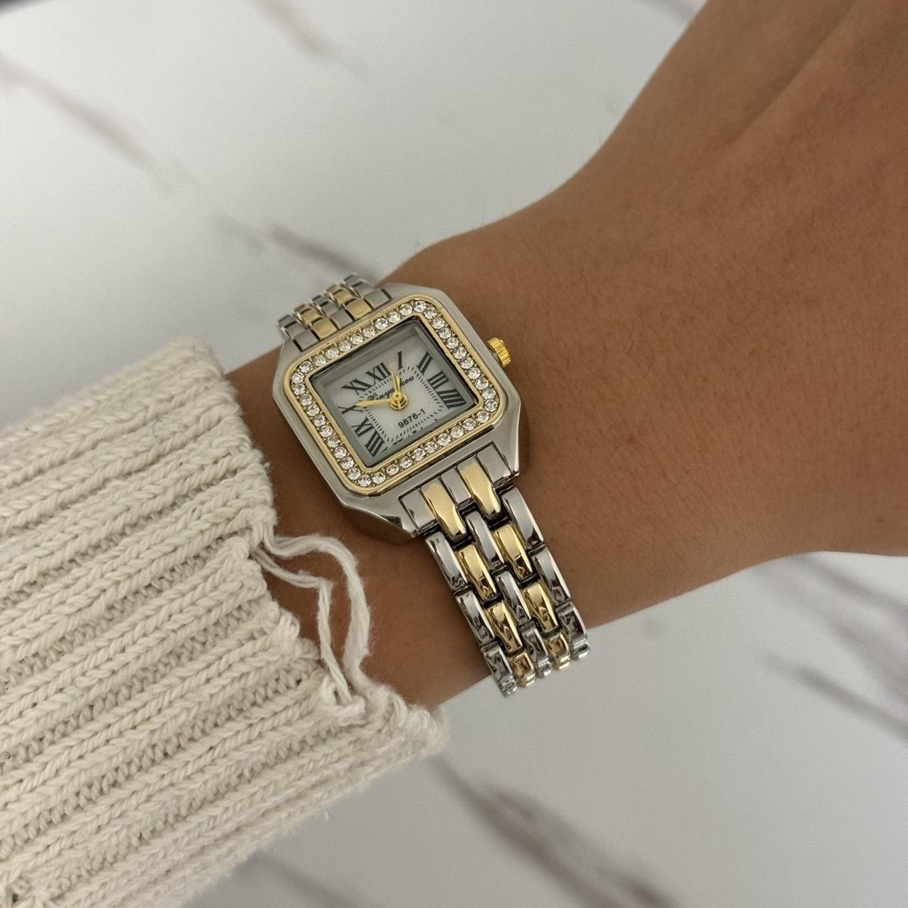 Vintage Style Two Tone Watch