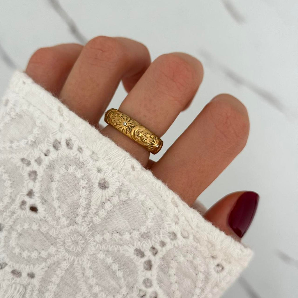 Vintage Inspired Gold Ring