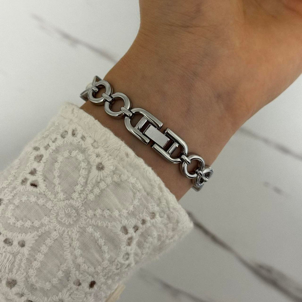 Pearl Silver Mini Watch