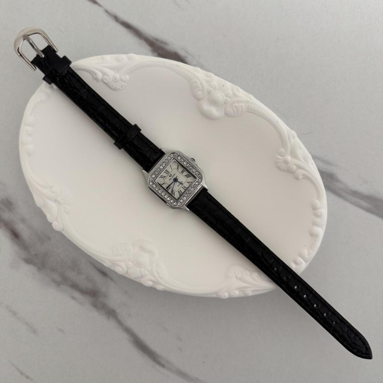 Retro Silver/Black Watch