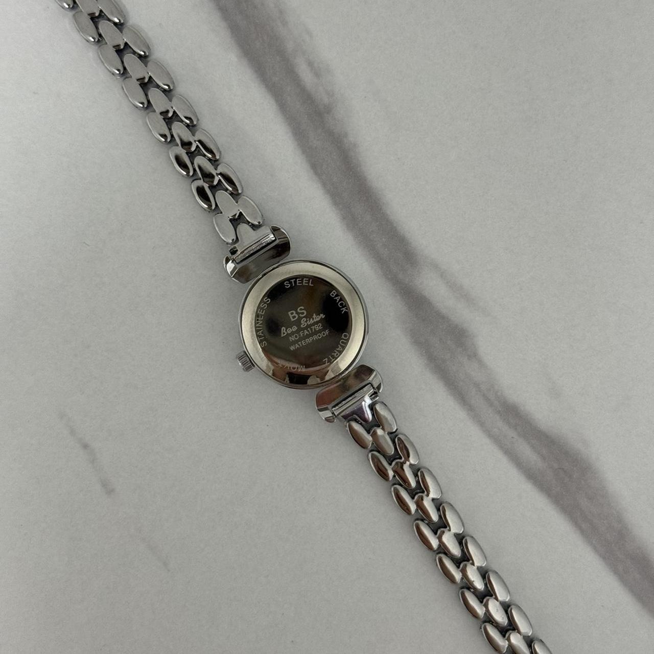 Vintage Inspired Mini Silver Watch