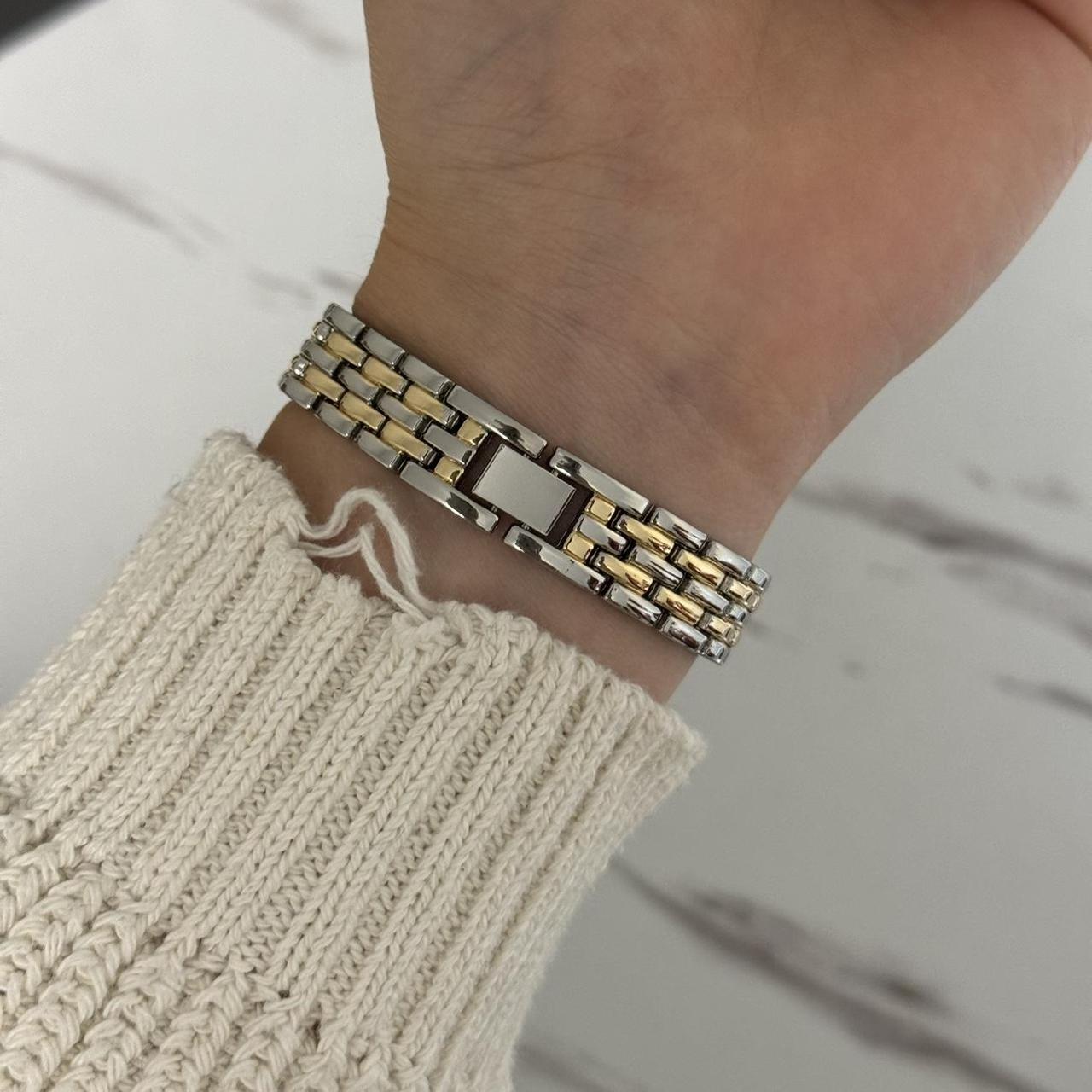 Vintage Style Two Tone Watch