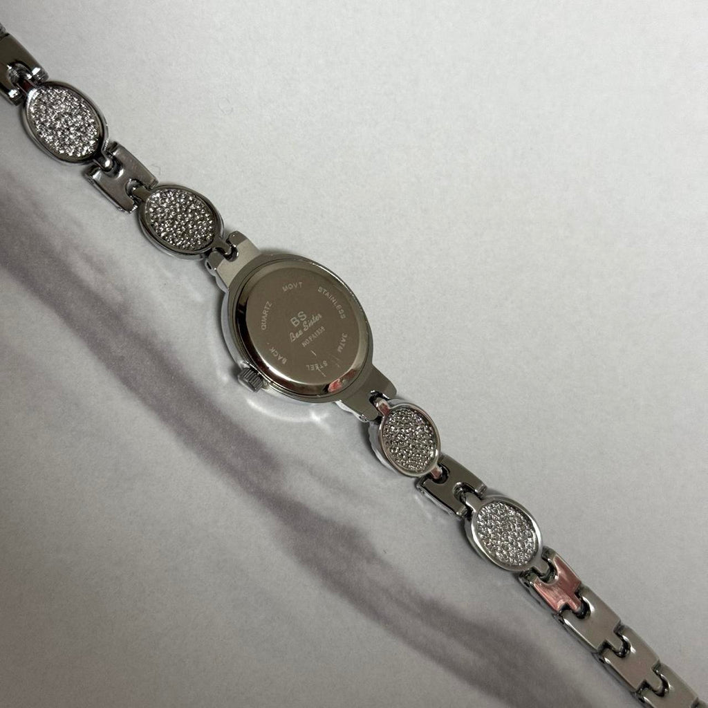 Silver/Green Mini Watch Elina