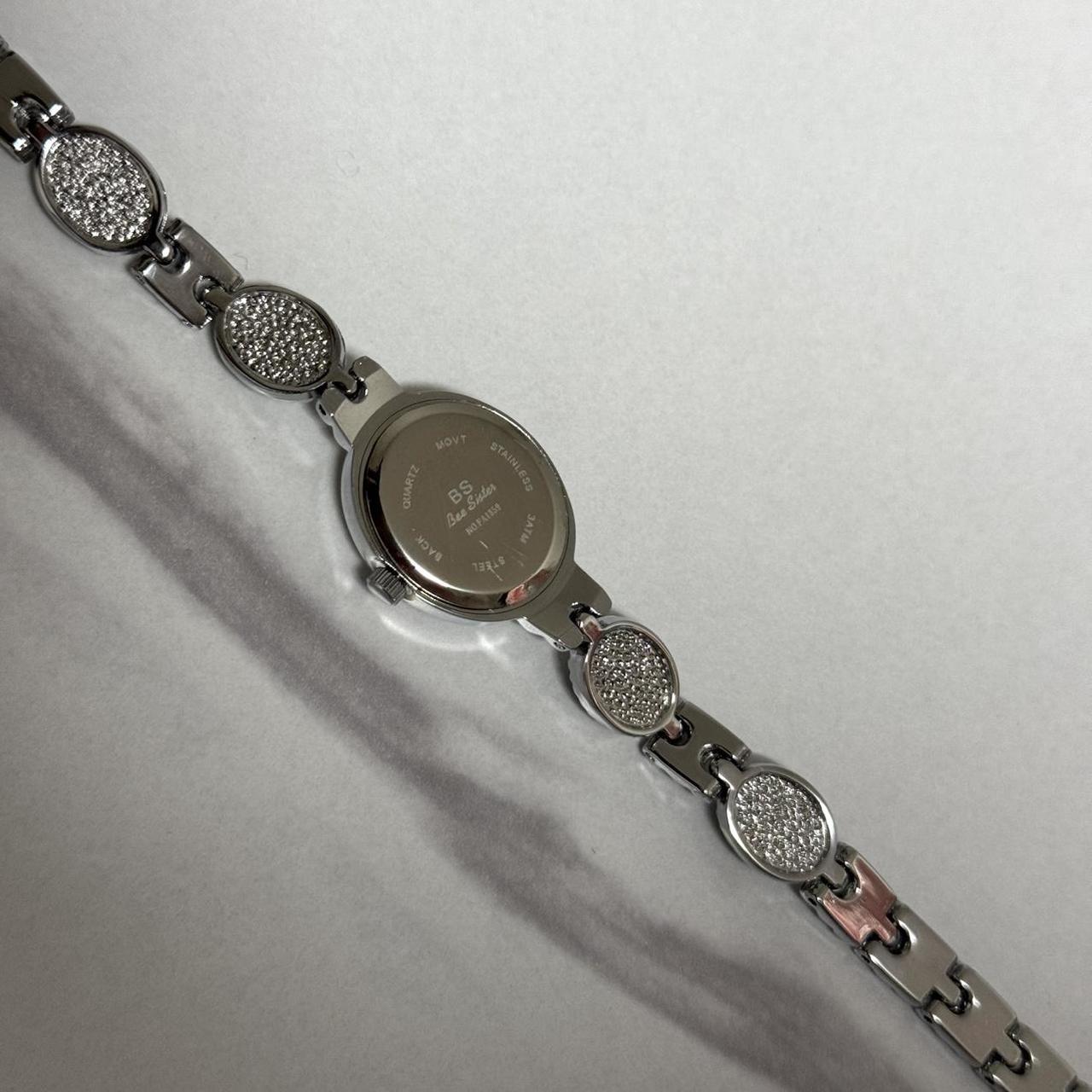 Silver/Green Mini Watch Elina