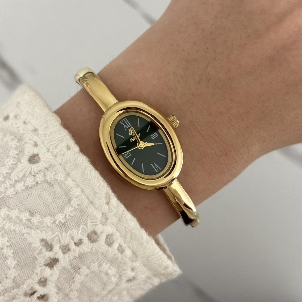 Catalina Gold/Dark Green Watch