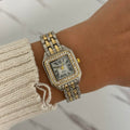 Vintage Style Two Tone Watch