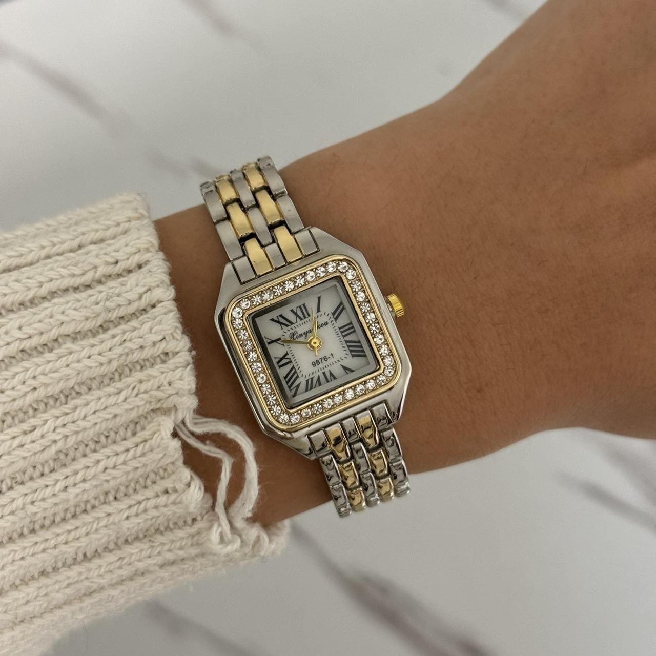 Vintage Style Two Tone Watch