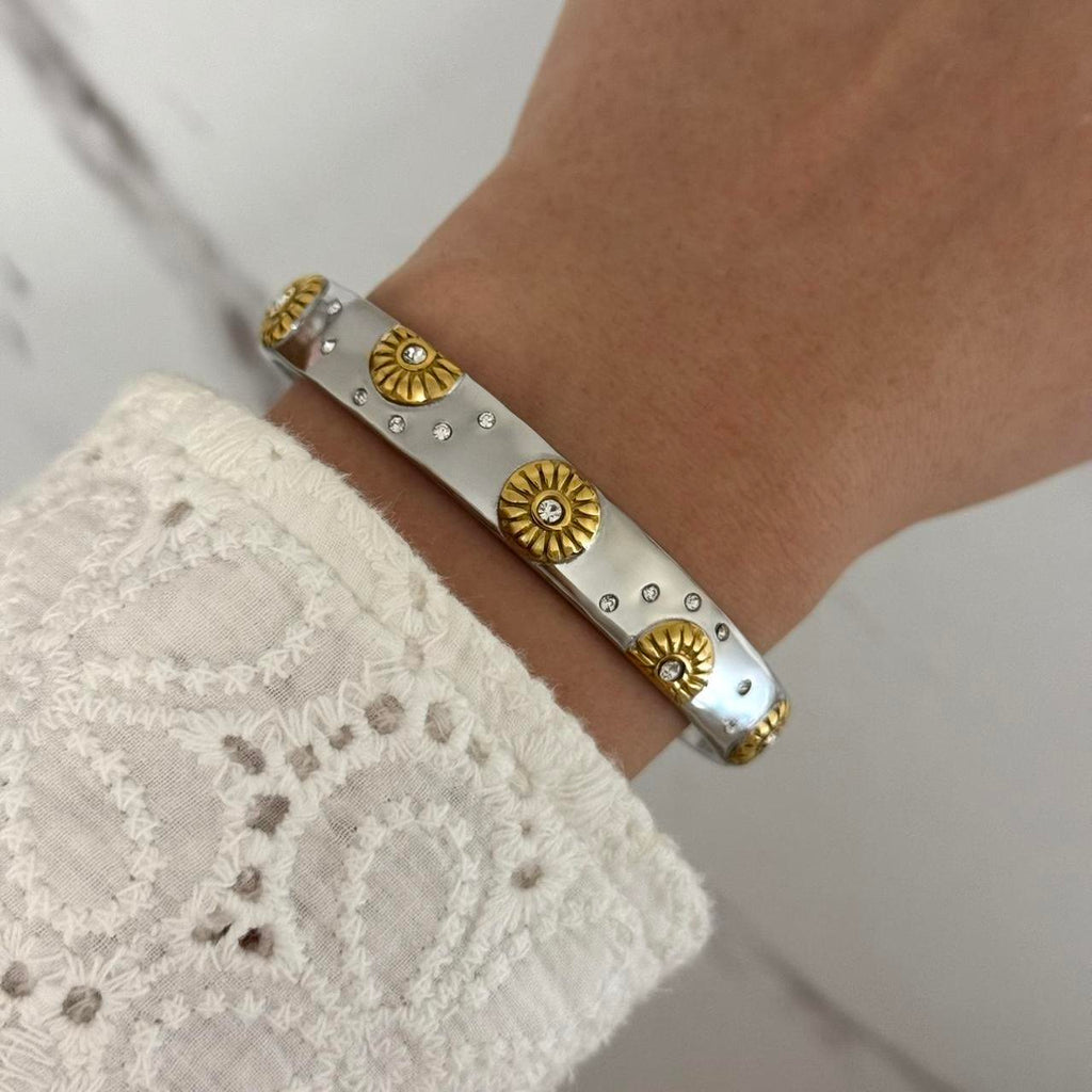 Vintage Vibe Gold/Silver Bracelet