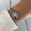 Silver Baby Blue Mini Watch