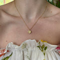 Gold Chain Heart Pedant Necklace