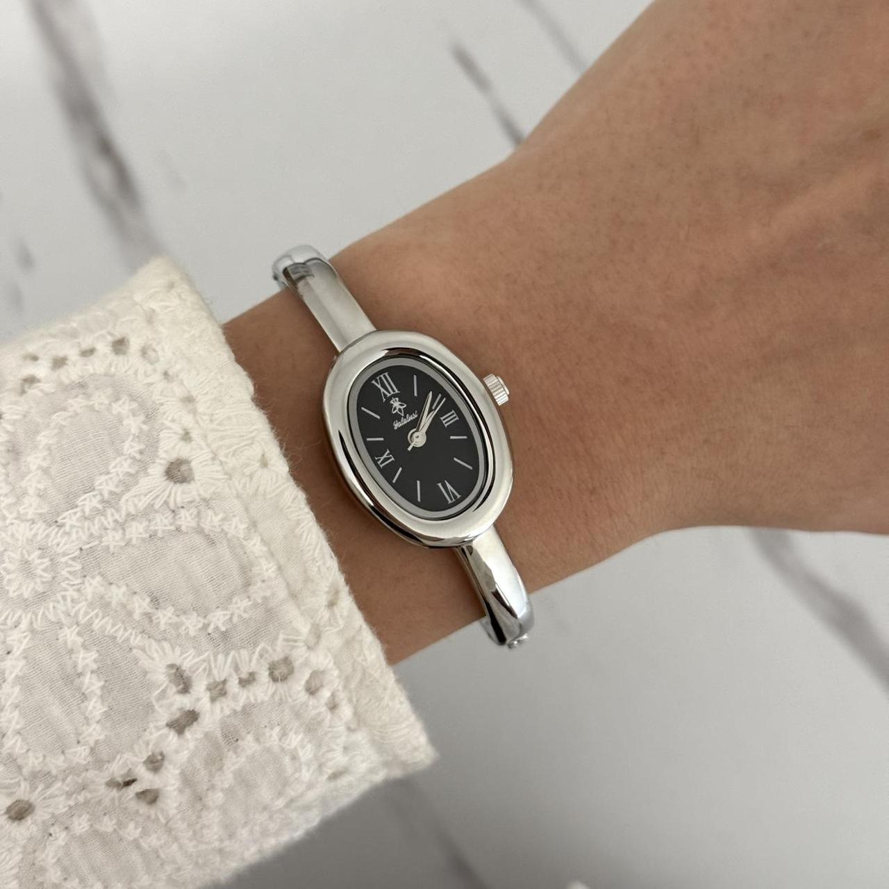 Catalina Silver/Black Mini Watch