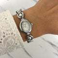 Pearl Silver Mini Watch