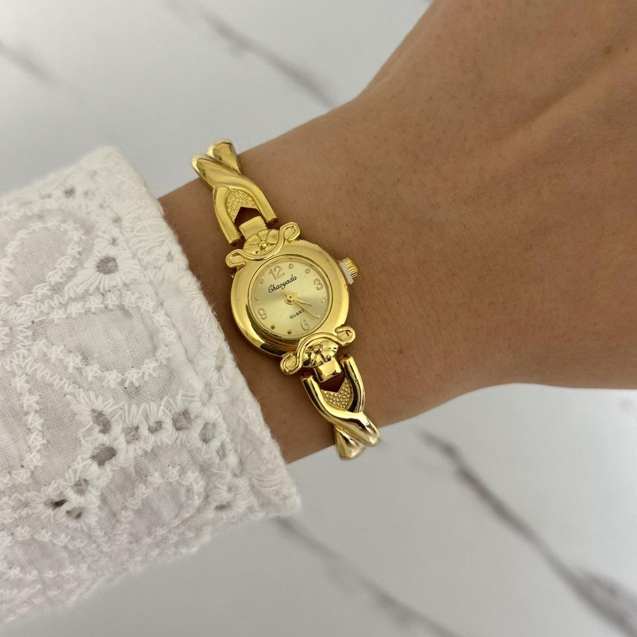 Vintage Vibe Gold Mini Watch