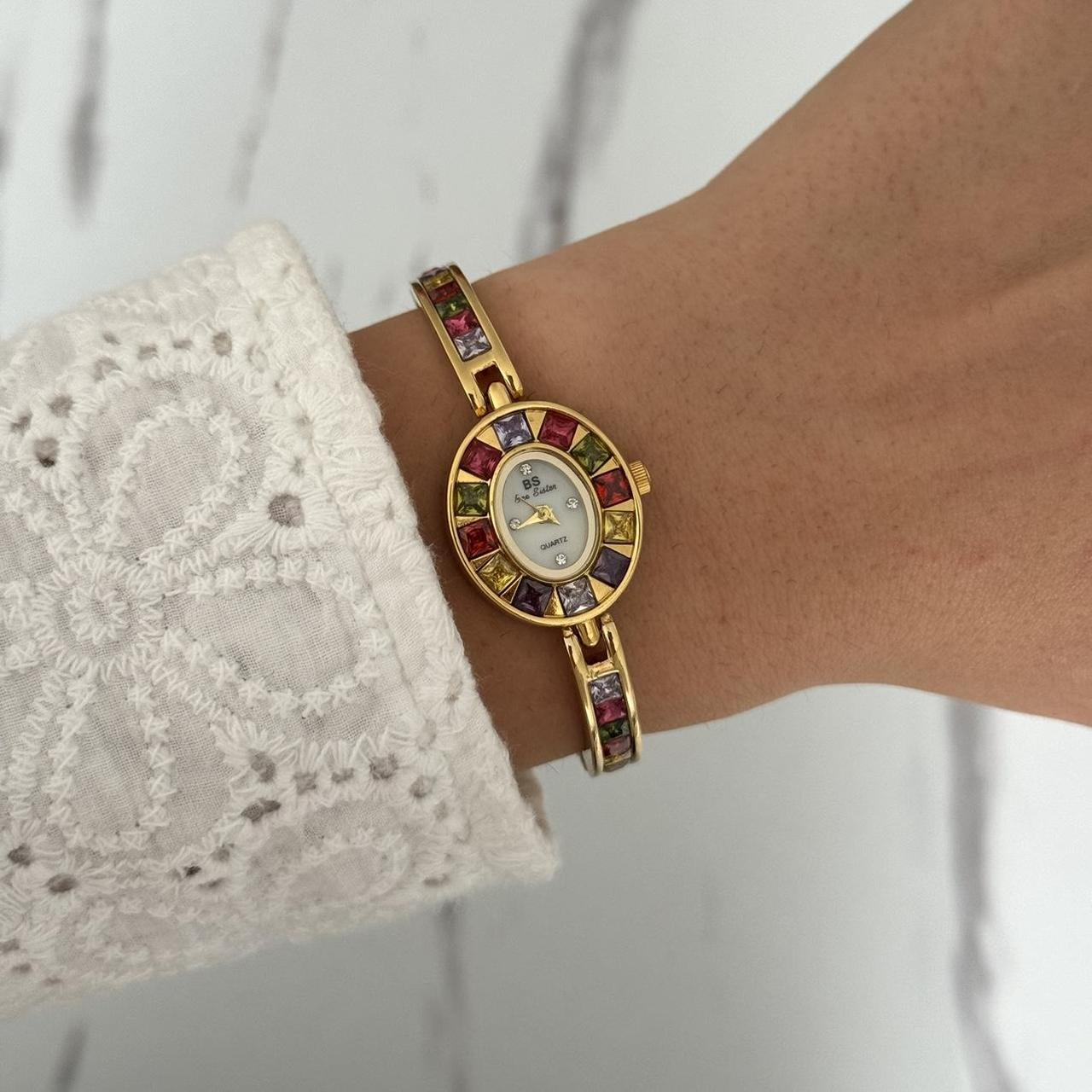 Gold/Multicolour Mini Watch