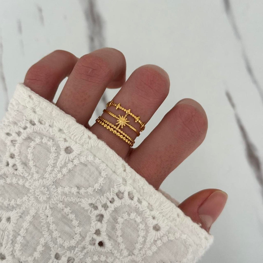 Gold Stars Ring
