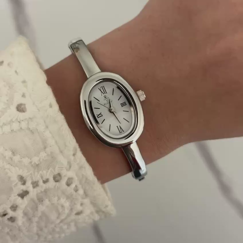 Catalina Silver/White Mini Watch