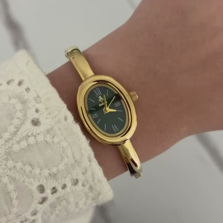 Catalina Gold/Dark Green Watch