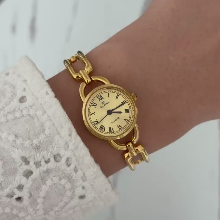 Bracelet Gold Mini Watch