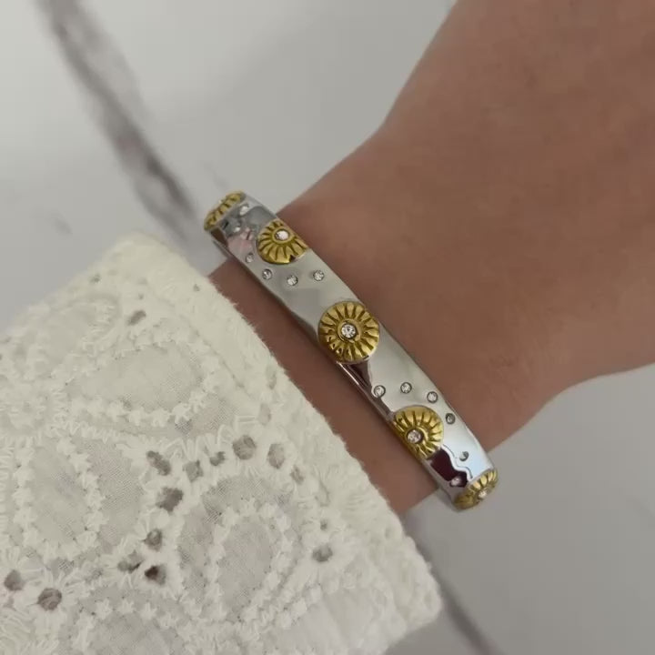 Vintage Vibe Gold/Silver Bracelet