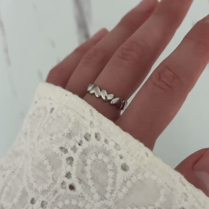 Silver Heart Ring