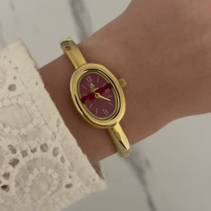 Catalina Gold/Red Mini Watch