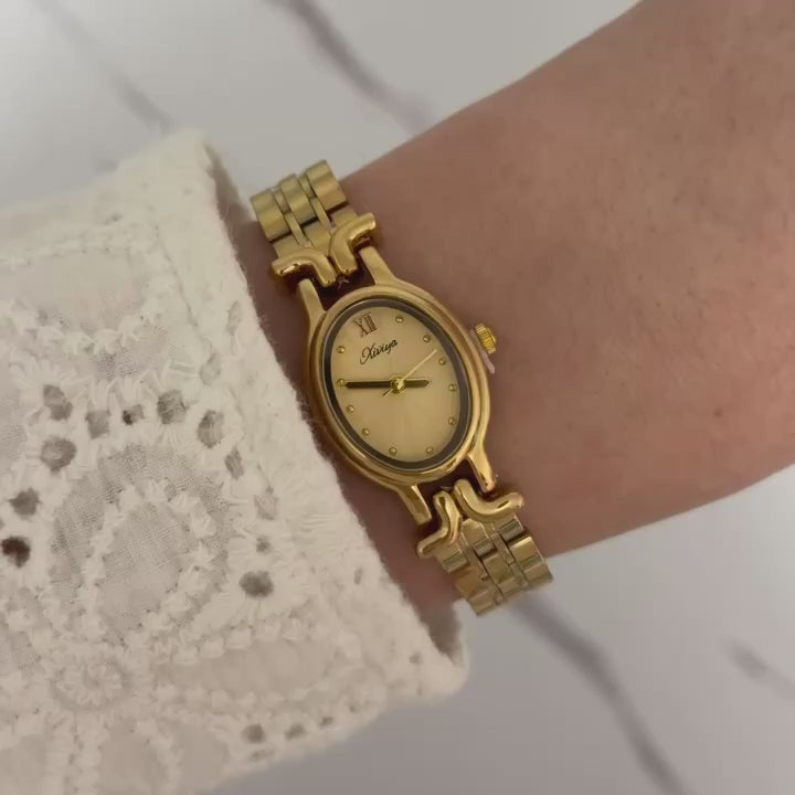 Retro Gold Watch