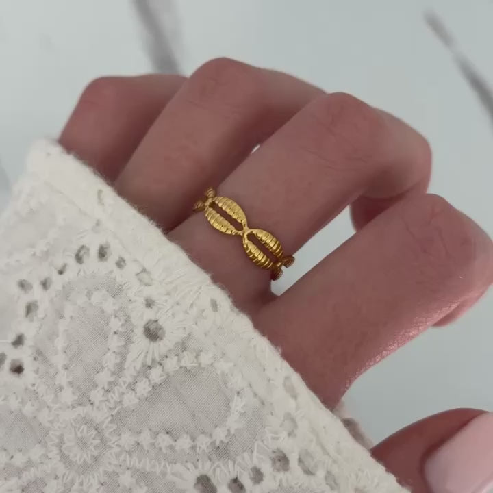 Gold Chain Ring