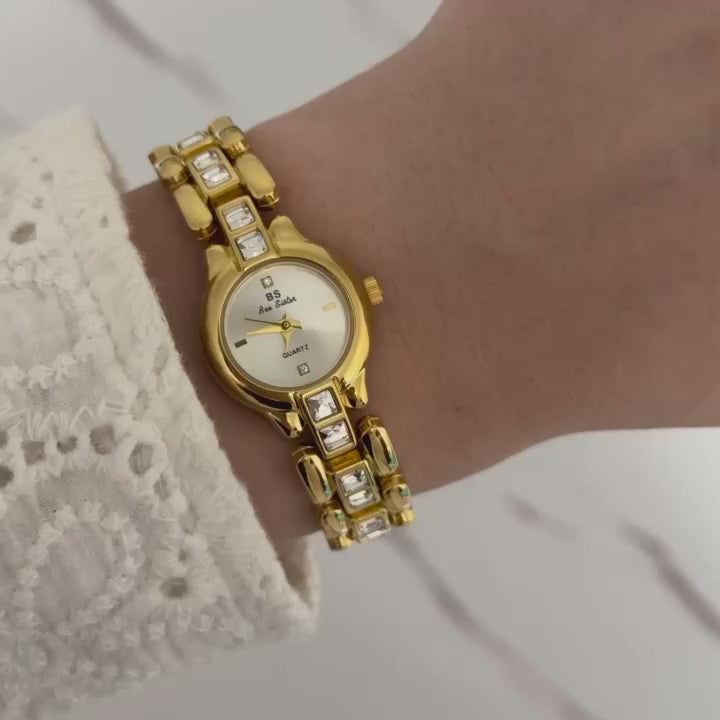 Cute Gold/Silver Watch
