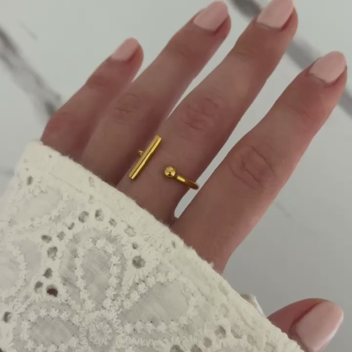 Vintage Inspired Gold Ring