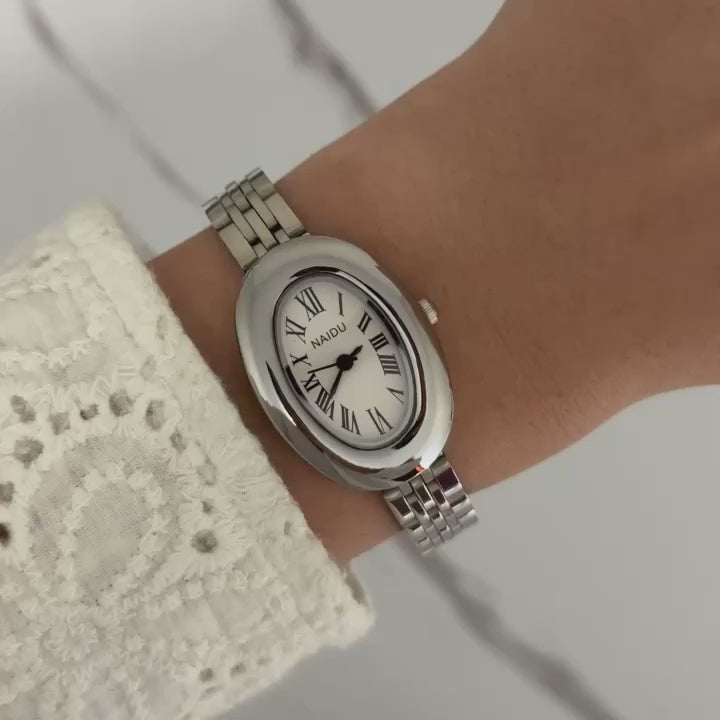 Retro Silver Mini Watch